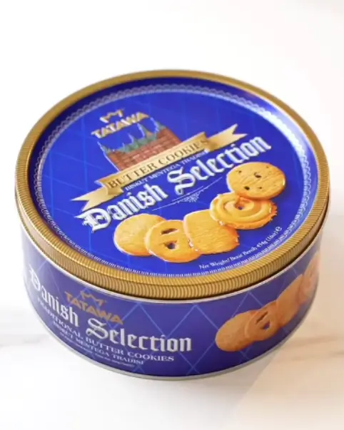 Tatawa products Danish cookies tin